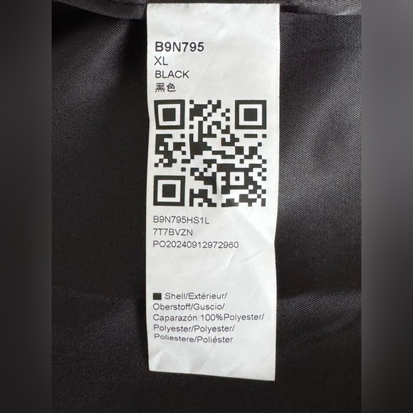 Elegant Black Women's Jacket with gold buttons size XL - Picture 8 of 8